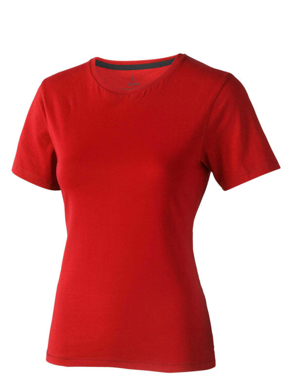 Pifforu | T Shirt publicitaire pour femme Rouge