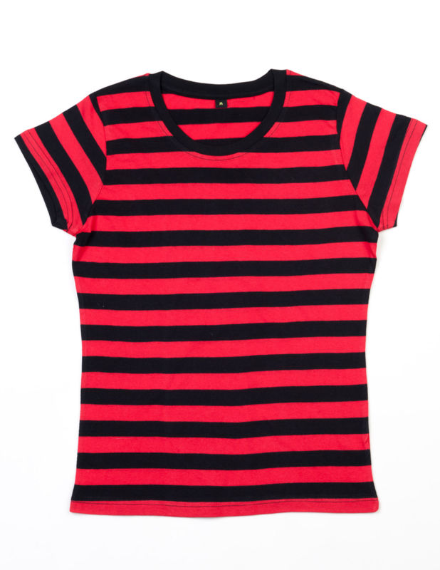 Piyi | T Shirt publicitaire pour femme Noir Rouge 2