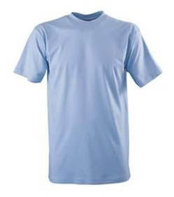 Qumotu | T Shirt publicitaire pour homme Bleu clair