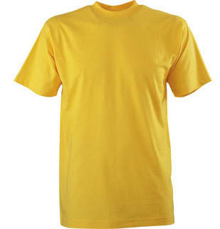 Qumotu | T Shirt publicitaire pour homme Doré