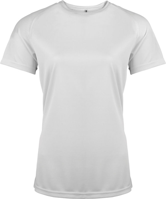 Qype | T Shirt publicitaire pour femme Blanc