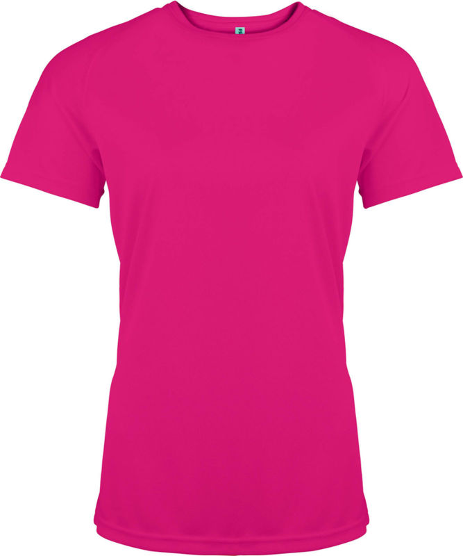 Qype | T Shirt publicitaire pour femme Fuschia