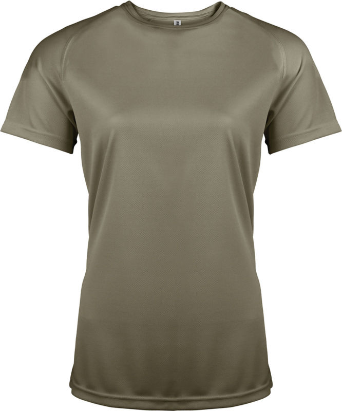 Qype | T Shirt publicitaire pour femme Vert Olive