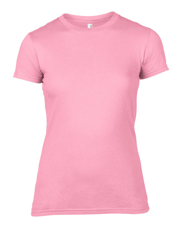 Qysoo | T Shirt publicitaire pour femme Rose 1