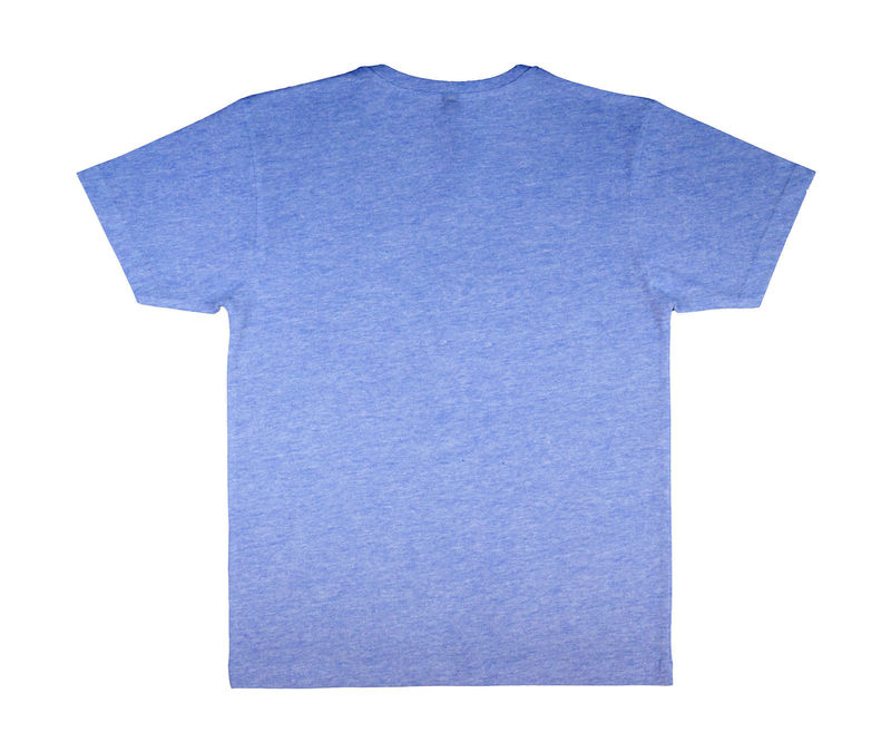 Reioro | T Shirt publicitaire pour homme Bleu chiné