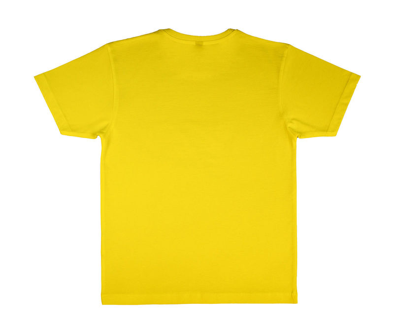 Reioro | T Shirt publicitaire pour homme Jaune