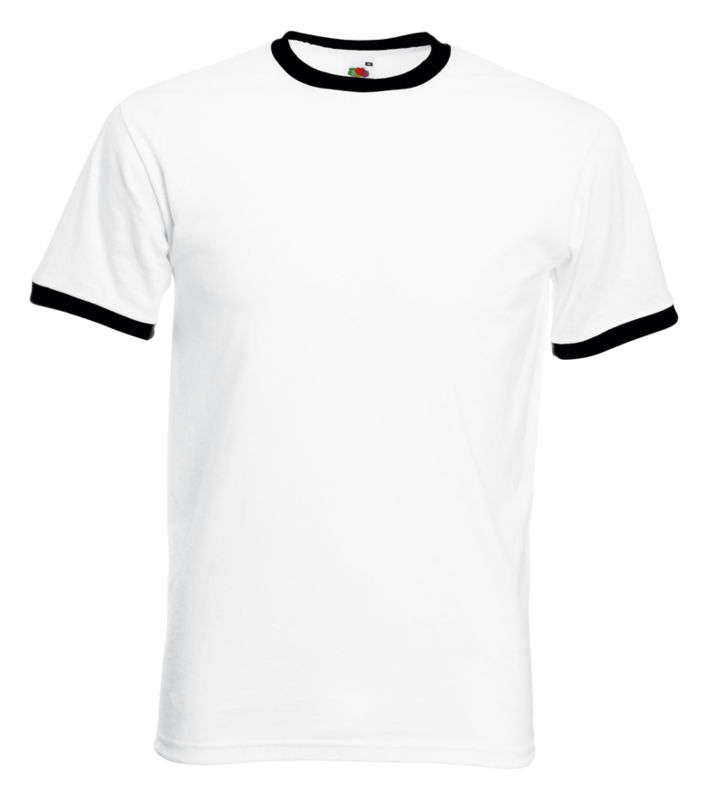 Ringer T | T Shirt publicitaire pour homme Beige clair 1