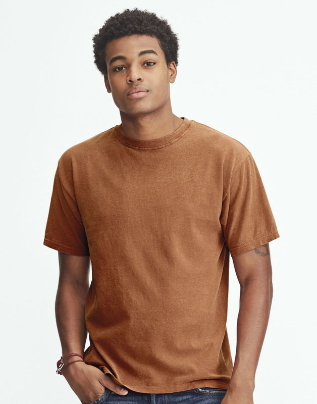 Ruwava | T Shirt publicitaire pour homme Orange foncé 4