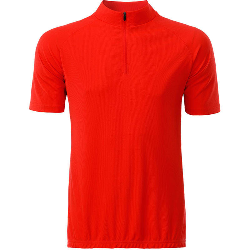 Sina | T Shirt publicitaire pour homme Orange Vif