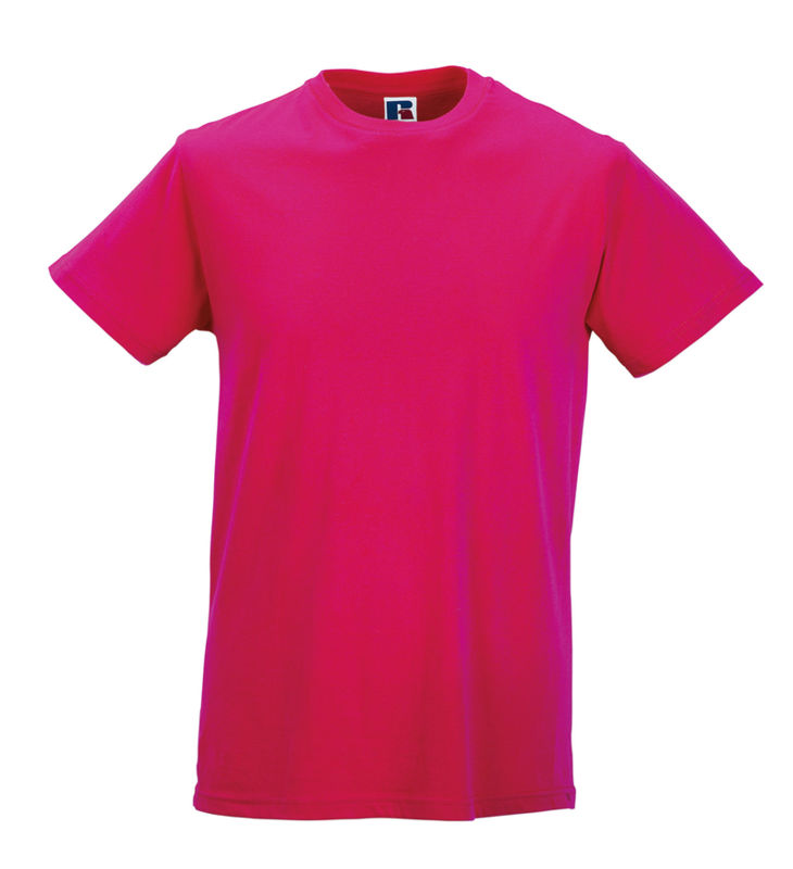 Slim T | T Shirt publicitaire pour homme Fuchsia 1