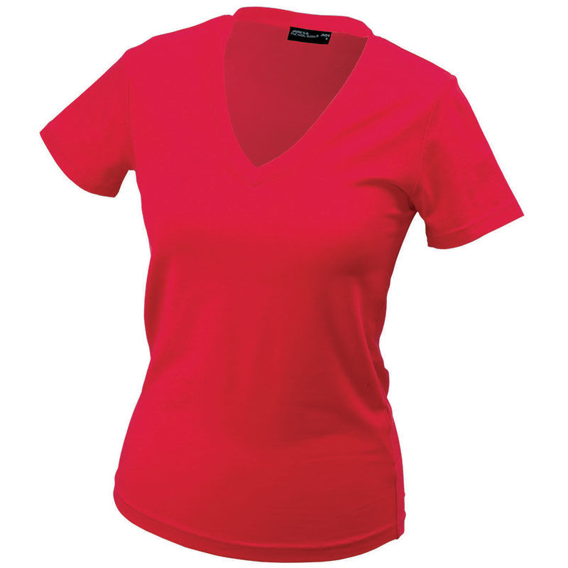 Teky | T Shirt publicitaire pour femme Rouge