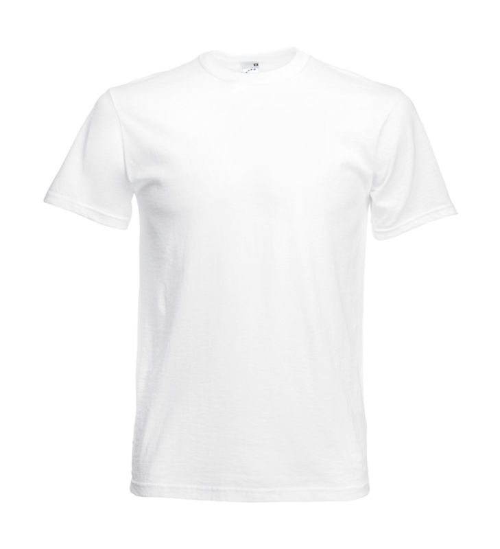 Teluti | T Shirt publicitaire pour homme Blanc 1