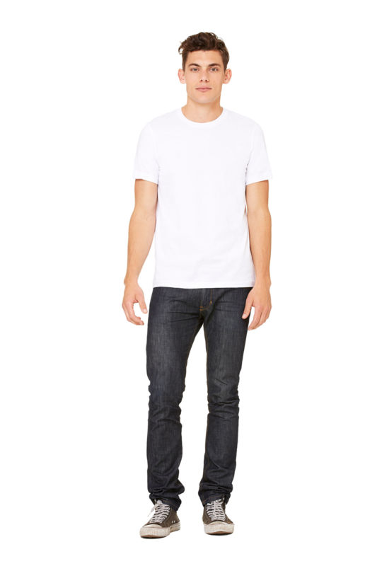 Unisex Jersey | T Shirt publicitaire pour homme Blanc 2