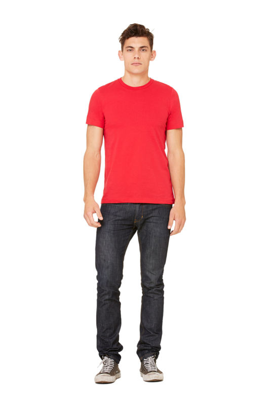 Unisex Jersey | T Shirt publicitaire pour homme Rouge 1