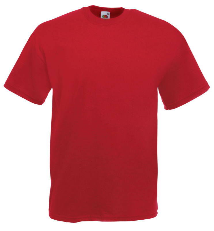 Value Weight | T Shirt publicitaire pour homme Rouge Marbre Toison 1