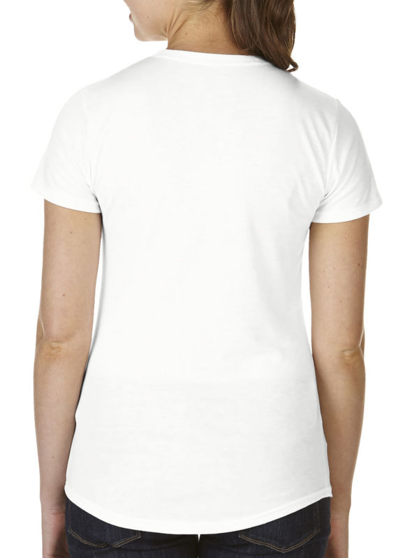 Vutoho | T Shirt publicitaire pour femme Blanc