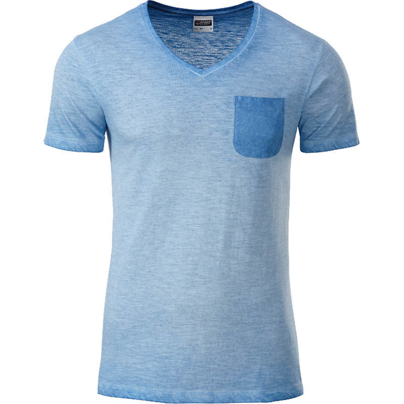 Woonny | T Shirt publicitaire pour homme Bleu horizon