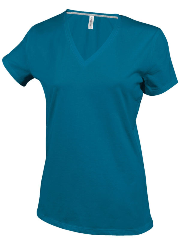 Yenoo | T Shirt publicitaire pour femme Bleu tropical