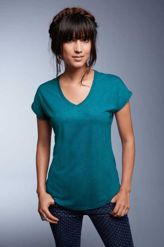 Zava | T Shirt publicitaire pour femme Bleu Pale 1