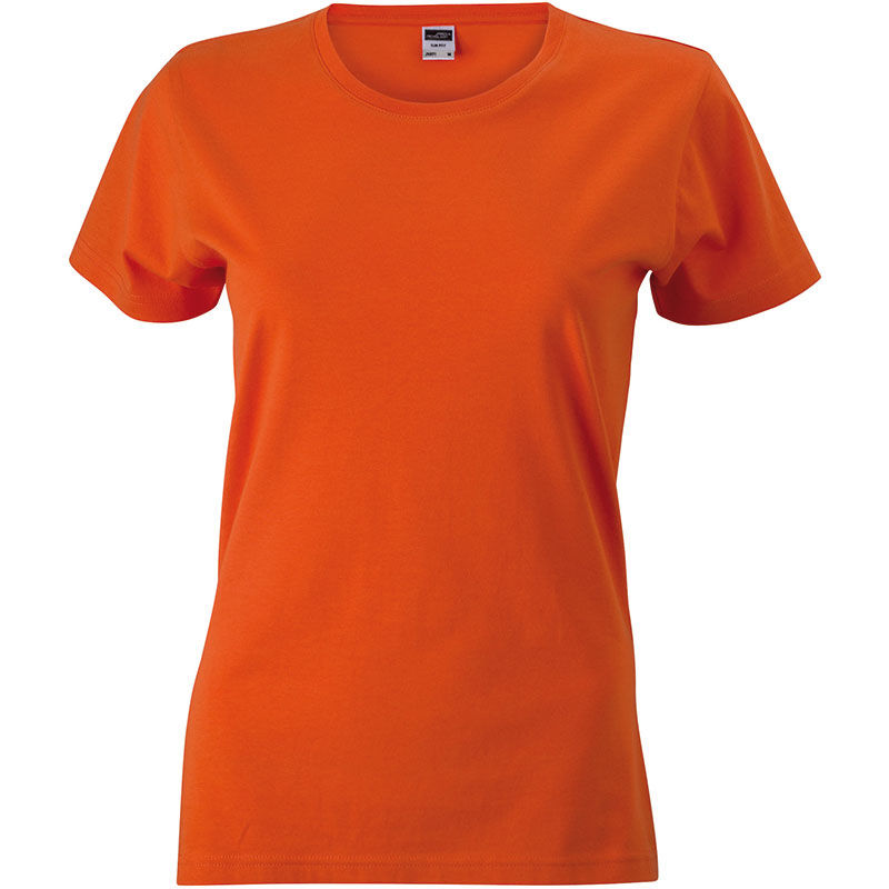 Zuwu | T Shirt publicitaire pour femme Orange Foncé