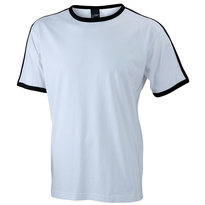 Zylly | T Shirt publicitaire pour homme Blanc Noir