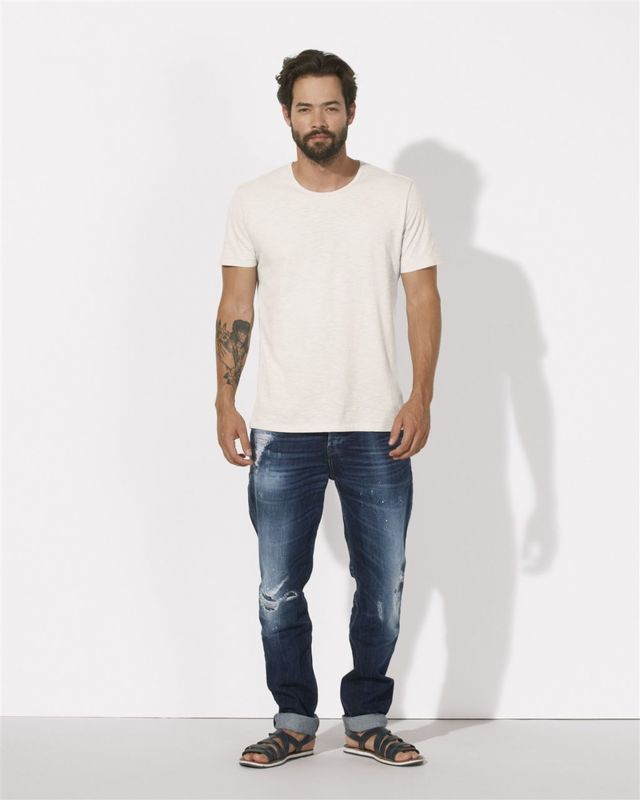 Adores Slub | T Shirt personnalisé pour homme Blanc 2