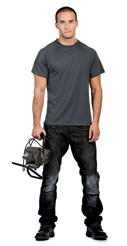 Cool Dry | T Shirt personnalisé pour homme Gris foncé 1