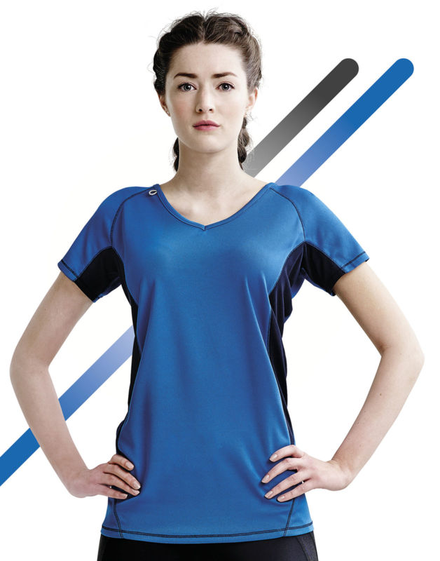 Fyku | T Shirt personnalisé pour femme Bleu Oxford Marine 1