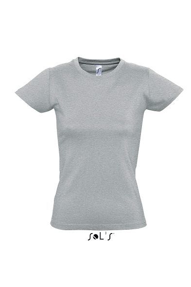 Imperial Women | T Shirt personnalisé pour femme Gris chiné