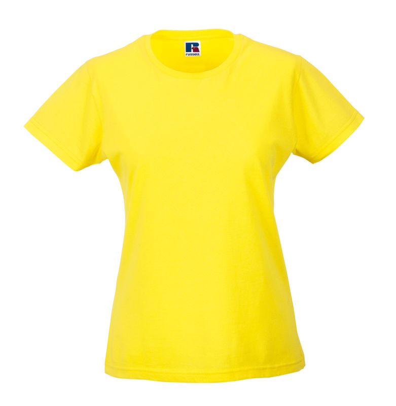 Ladies' Slim T | T Shirt personnalisé pour femme Jaune 1