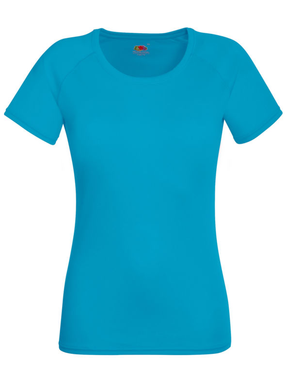 Lina | T Shirt personnalisé pour femme Bleu azur 1
