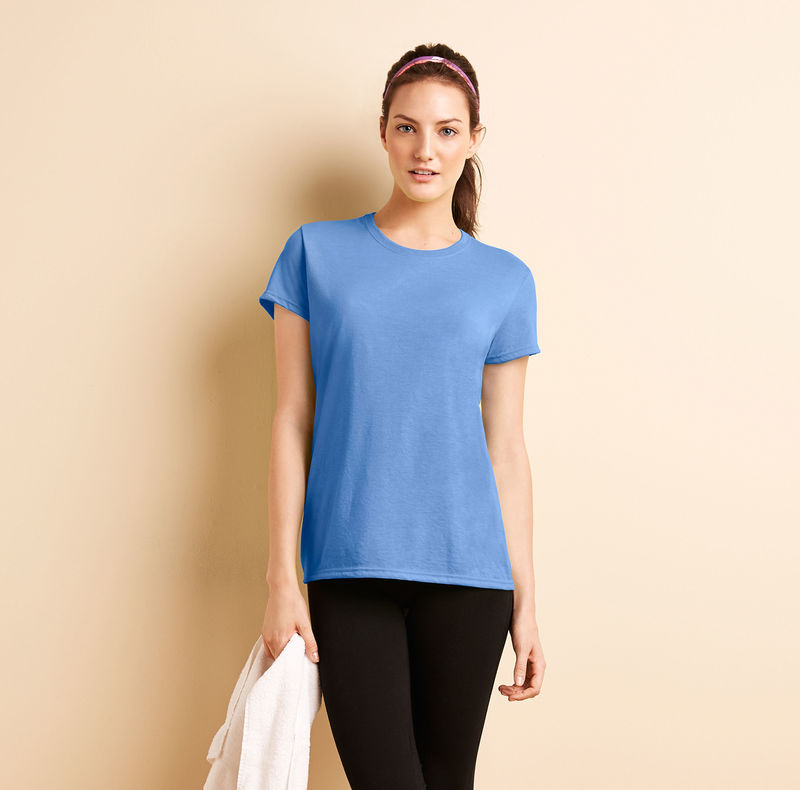 Luxa | T Shirt personnalisé pour femme Bleu caroline 2