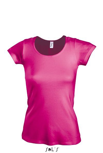 Moody | T Shirt personnalisé pour femme Fuchsia