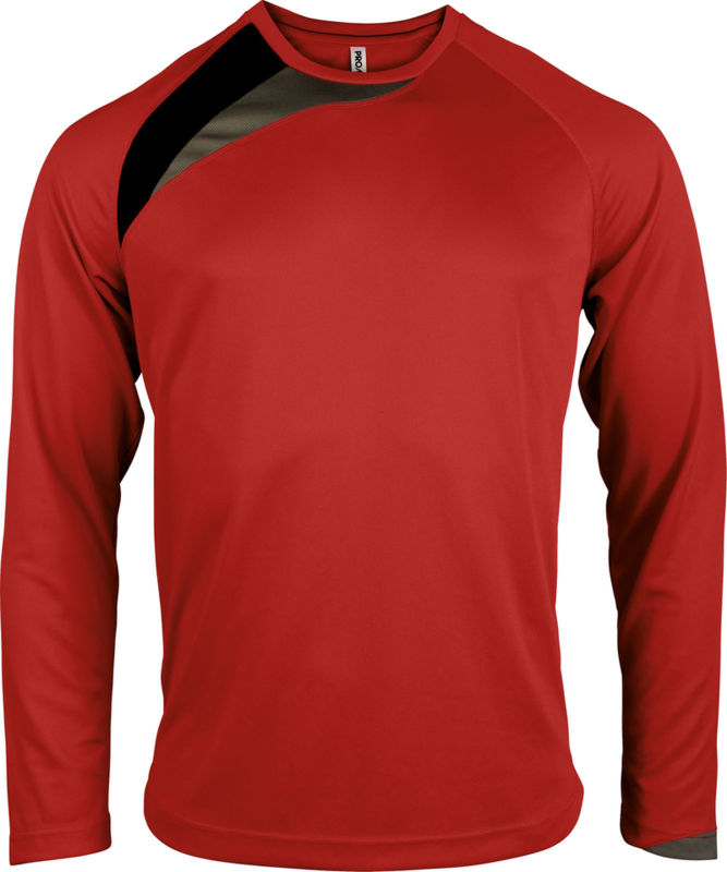 Sallu | T Shirt personnalisé pour homme Rouge Noir Gris