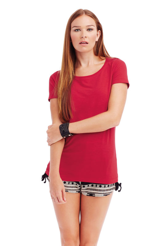 Toka | T Shirt personnalisé pour femme Rouge 1