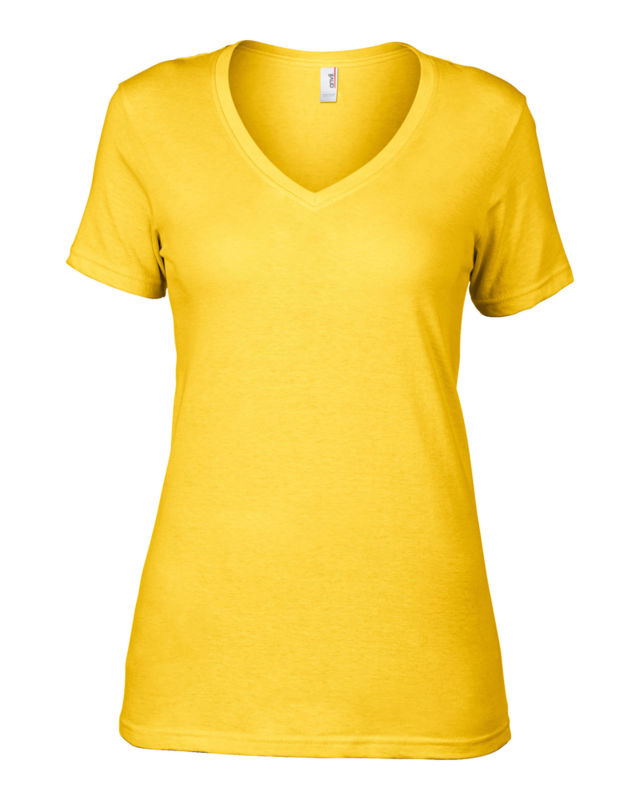 Vurry | T Shirt personnalisé pour femme Jaune Printemps 1