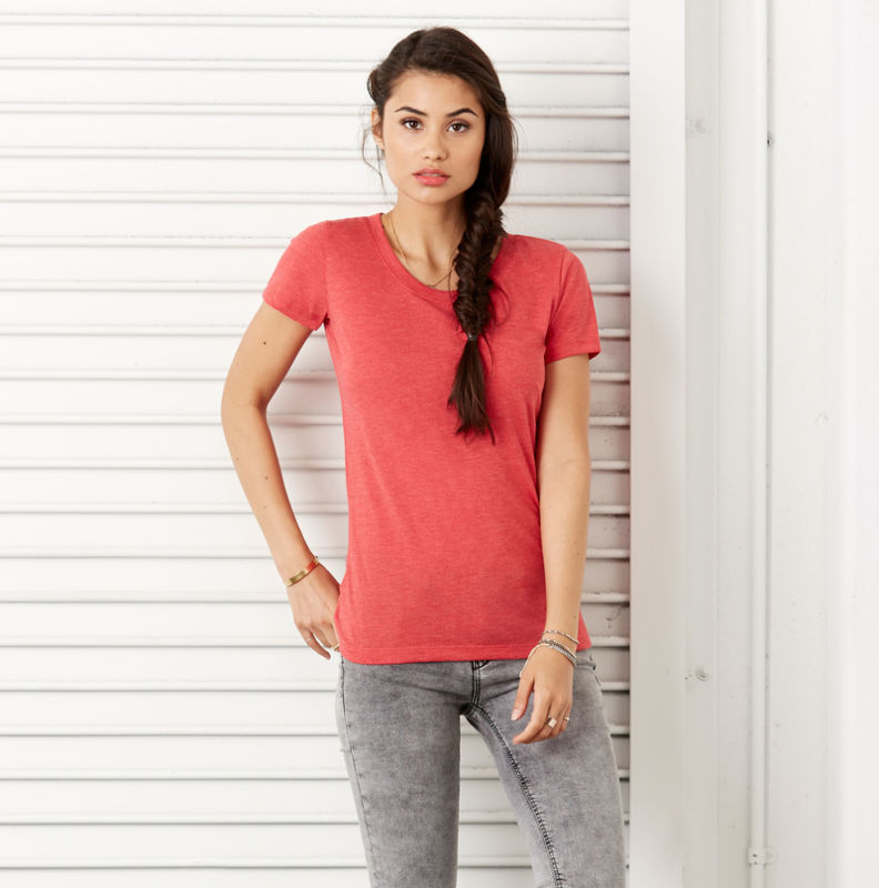 Zido | T Shirt personnalisé pour femme Fuchsia 1