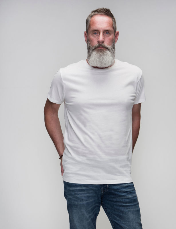 Byvy | Tee Shirt publicitaire pour homme Blanc Lave 1