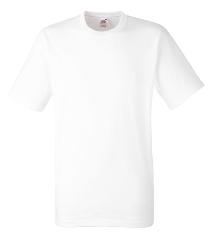 Cotton T | Tee Shirt publicitaire pour homme Blanc 1