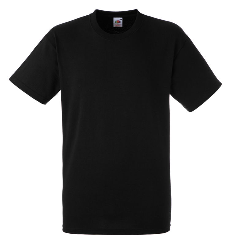 Cotton T | Tee Shirt publicitaire pour homme Noir 1