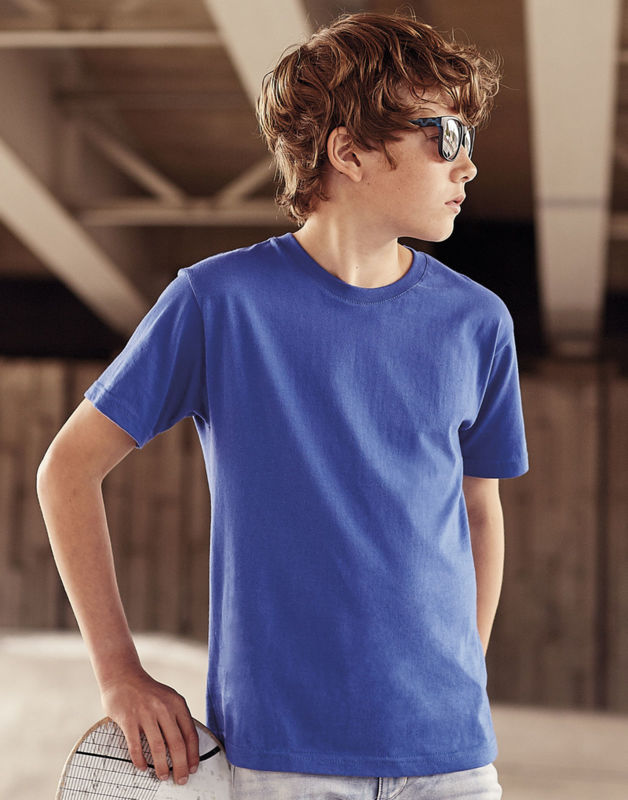 Huffihi | Tee Shirt publicitaire pour enfant Bleu royal 1