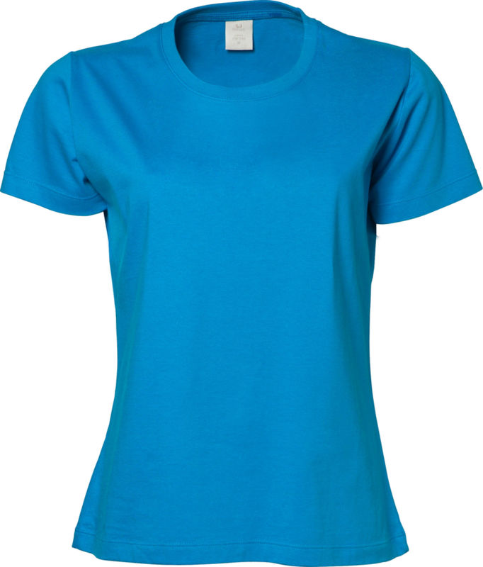 Ladies Sof-Tee | Tee Shirt publicitaire pour femme Bleu azur 1
