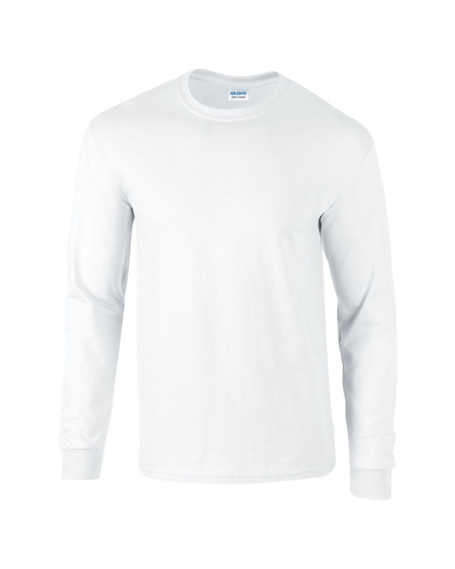 Langarm Ultra | Tee Shirt publicitaire pour homme Blanc 3