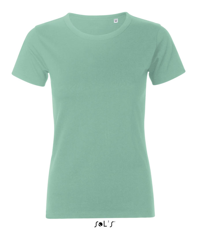 Murphy Women | Tee Shirt publicitaire pour femme Vert menthe