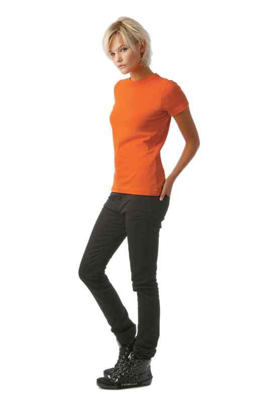 Neja | Tee Shirt publicitaire pour femme Orange 1