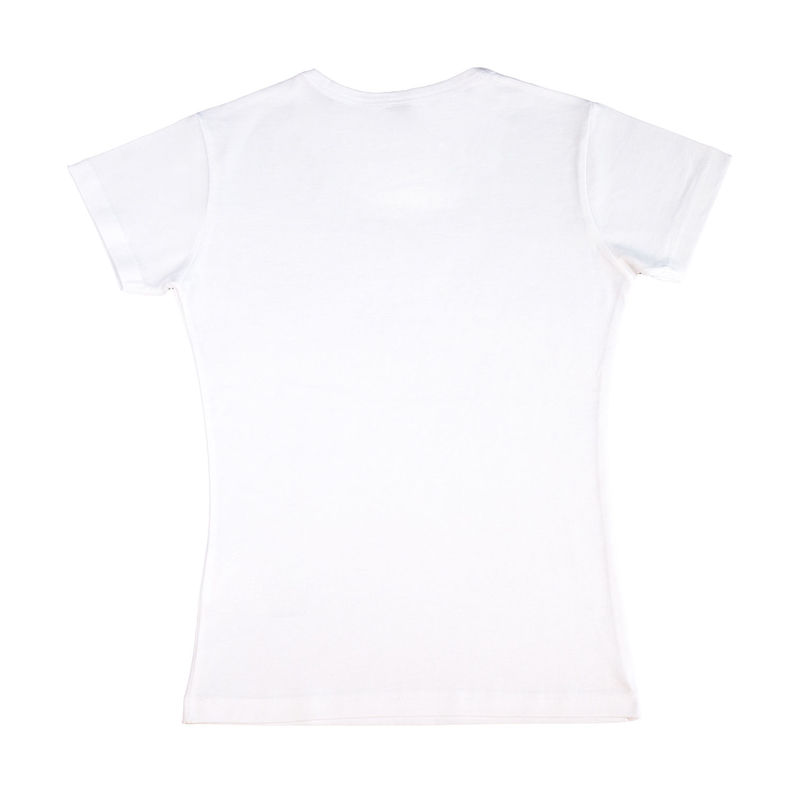 Nulossi | Tee Shirt publicitaire pour femme Blanc