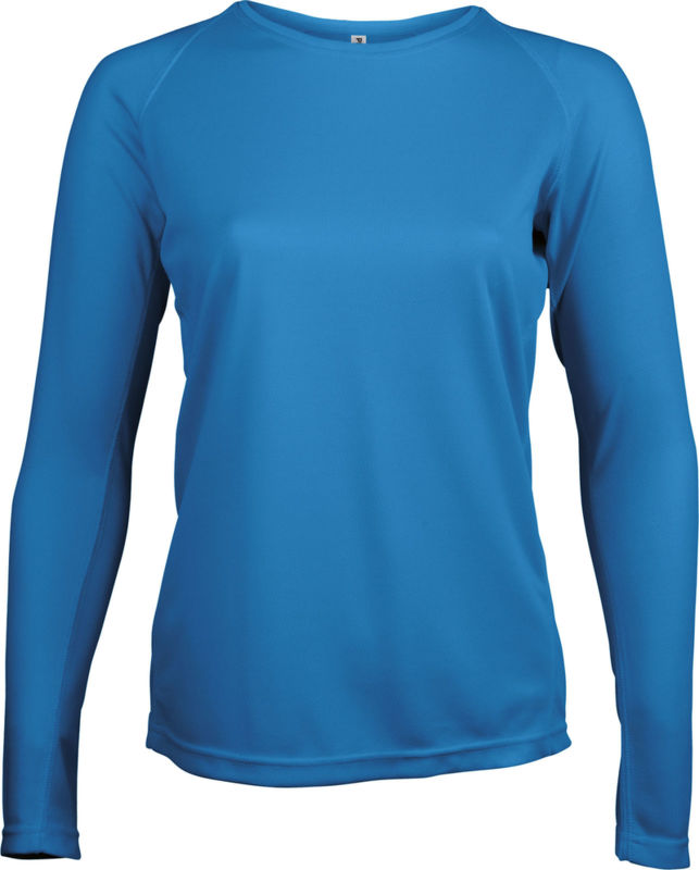 Nuna | Tee Shirt publicitaire pour femme Aqua blue