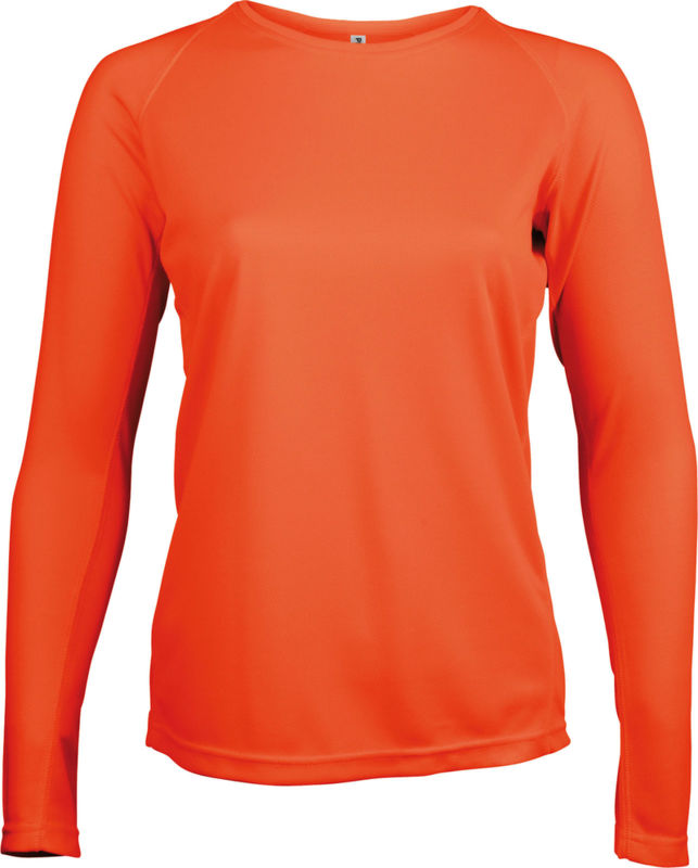 Nuna | Tee Shirt publicitaire pour femme Orange Fluo