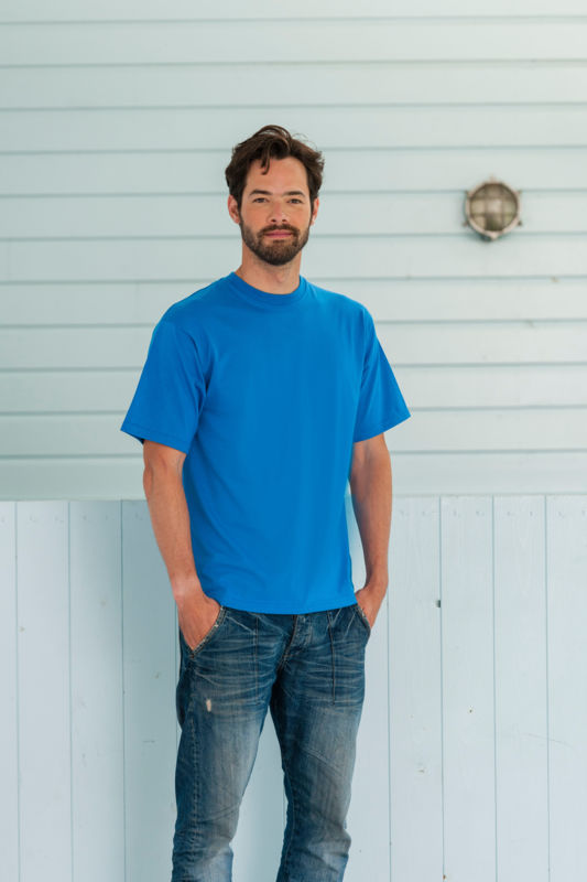 Nytty | Tee Shirt publicitaire pour homme Bleu Hawaii 1