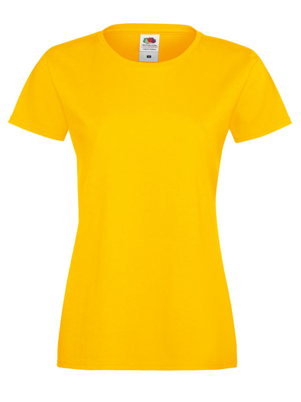 Qeko | Tee Shirt publicitaire pour femme Jaune 1